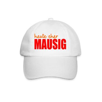 Persönlichkeit Freundschaft Maus - Baseballkappe - Weiß/Weiß - Vorne