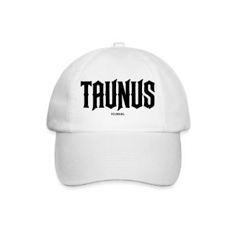 "Taunus - Feldberg" - Baseballkappe - Weiß/Weiß - Vorne