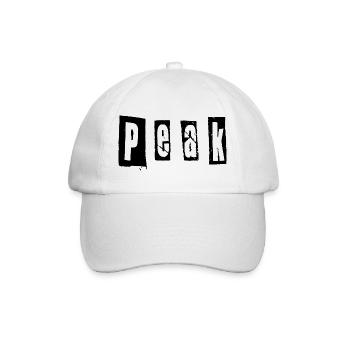 Peak - Baseballkappe - Weiß/Weiß - Vorne