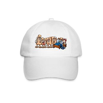 Montag. - Baseballkappe - Weiß/Weiß - Vorne