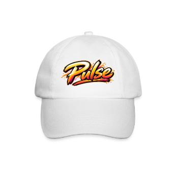 Pulse Graffiti Farbexplosion - Baseballkappe - Weiß/Weiß - Vorne