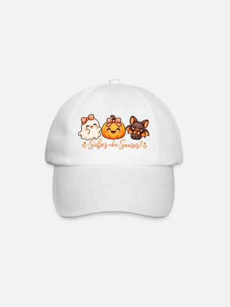 Süßes oder Saures? Halloween - Baseballkappe - Weiß/Weiß
