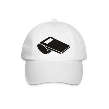 Pfeife - Baseballkappe - Weiß/Weiß - Vorne