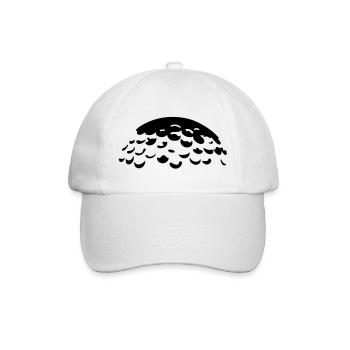 Golfball - Baseballkappe - Weiß/Weiß - Vorne