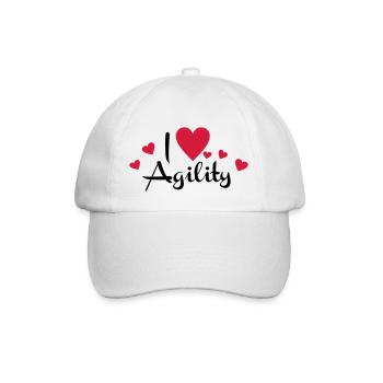 Agility - Baseballkappe - Weiß/Weiß - Vorne