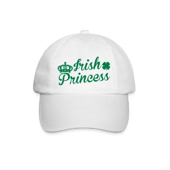 Irish Princess - Baseballkappe - Weiß/Weiß - Vorne