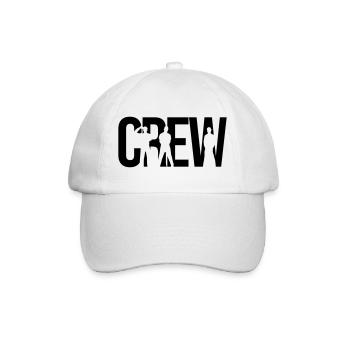 crew - Baseballkappe - Weiß/Weiß - Vorne