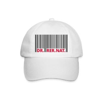 Doktor - Baseballkappe - Weiß/Weiß - Vorne