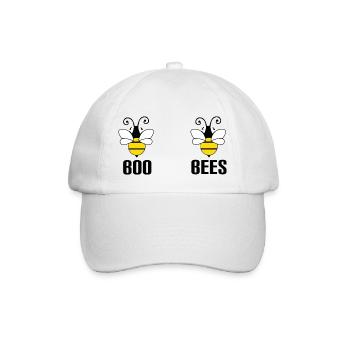 BOO BEES - Baseballkappe - Weiß/Weiß - Vorne