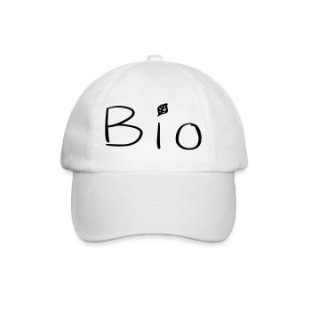 Bio - Baseballkappe - Weiß/Weiß - Vorne