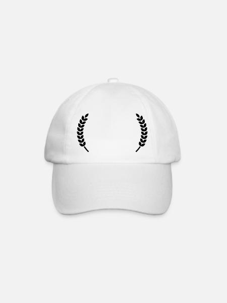 stars symbol - Baseballkappe - Weiß/Weiß