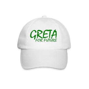 Greta - Baseballkappe - Weiß/Weiß - Vorne