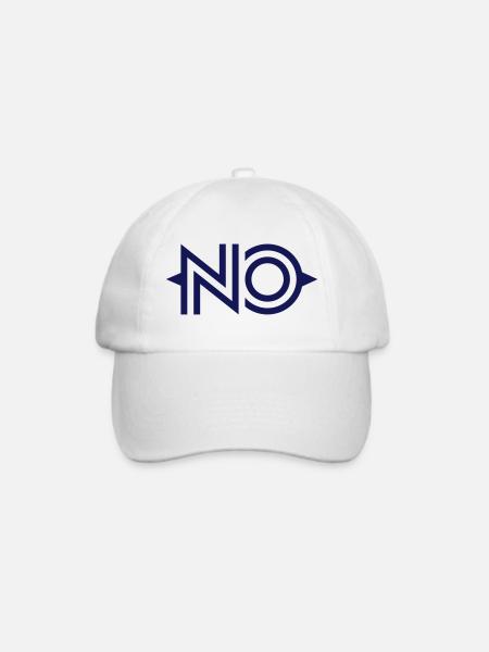 das original NO HB - Baseballkappe - Weiß/Weiß