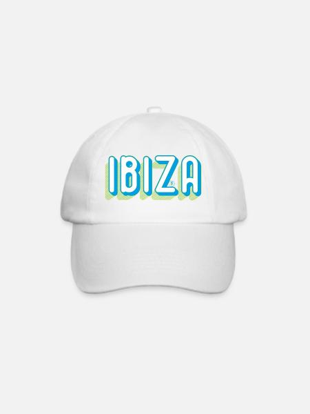 Ibiza - Baseballkappe - Weiß/Weiß