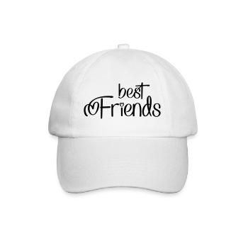 Freunde - Baseballkappe - Weiß/Weiß - Vorne