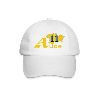 Aude - Baseballkappe - Weiß/Weiß - Vorne