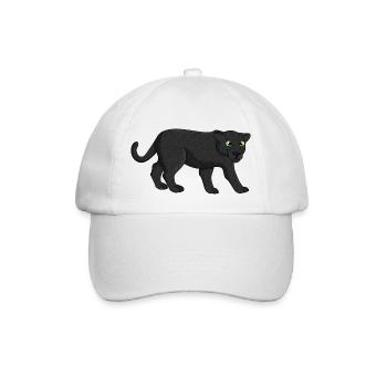 Panther - Baseballkappe - Weiß/Weiß - Vorne