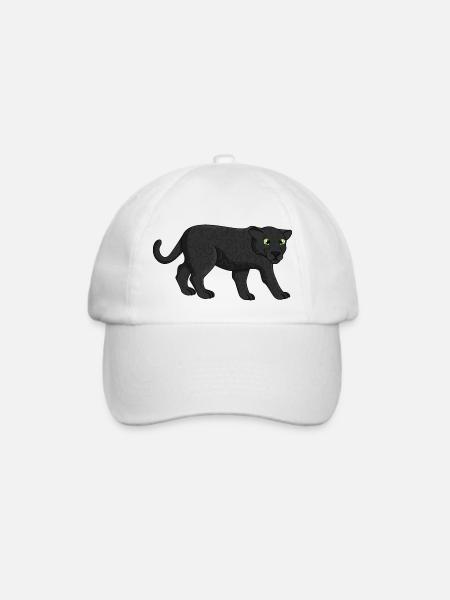 Panther - Baseballkappe - Weiß/Weiß