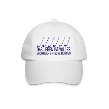 golf sport - Baseballkappe - Weiß/Weiß - Vorne