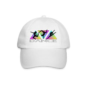 Dance - Baseballkappe - Weiß/Weiß - Vorne