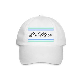 La Mere II - Baseballkappe - Weiß/Weiß - Vorne