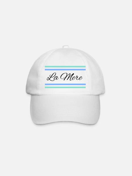 La Mere II - Baseballkappe - Weiß/Weiß