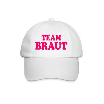 Team braut - Baseballkappe - Weiß/Weiß - Vorne