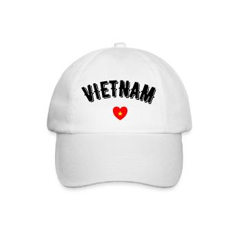 Vietnam - Baseballkappe - Weiß/Weiß - Vorne