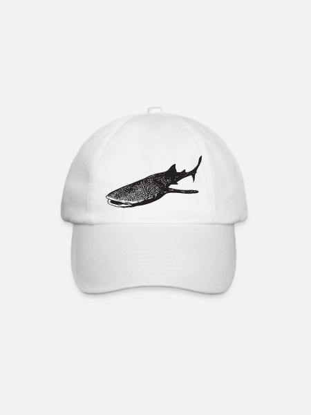 Whaleshark - Baseballkappe - Weiß/Weiß