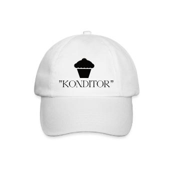 KONDITOR - Baseballkappe - Weiß/Weiß - Vorne