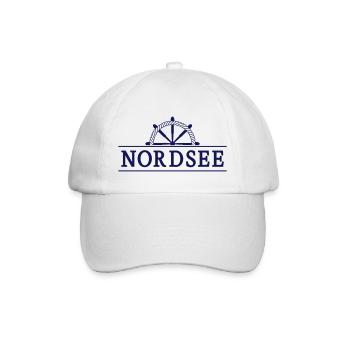 Nordsee - Baseballkappe - Weiß/Weiß - Vorne