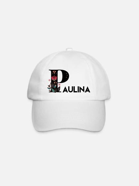 Paulina - Baseballkappe - Weiß/Weiß