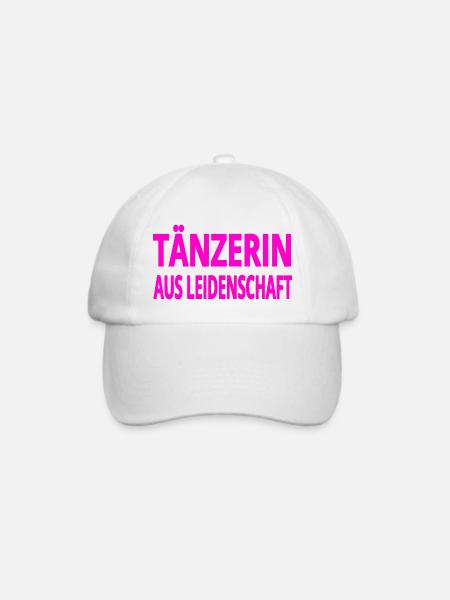 Tänzerin - Baseballkappe - Weiß/Weiß