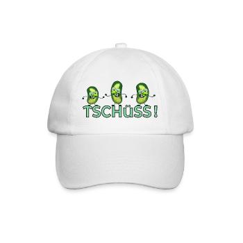 TSCHÜSS ABSCHIED GEWÜRZGURKEN - Baseballkappe - Weiß/Weiß - Vorne