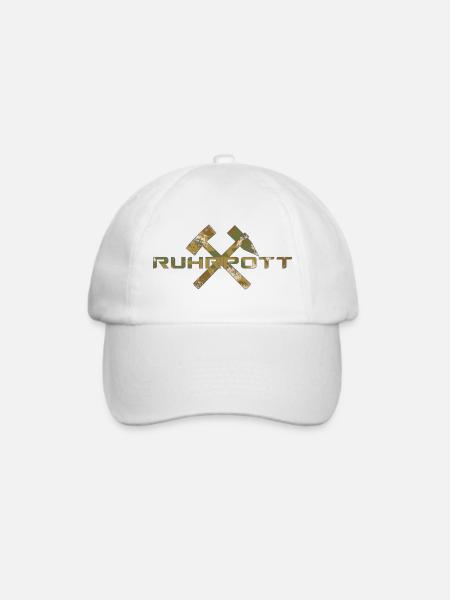 Ruhrpott Camo - Baseballkappe - Weiß/Weiß