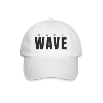 Dark Wave - Baseballkappe - Weiß/Weiß - Vorne