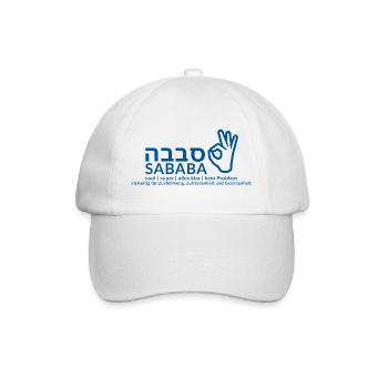 Sababa - Baseballkappe - Weiß/Weiß - Vorne