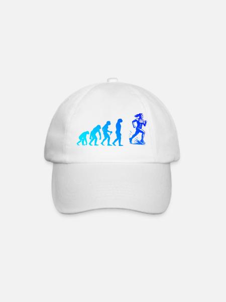 Direkte Running Aussage - Baseballkappe - Weiß/Weiß