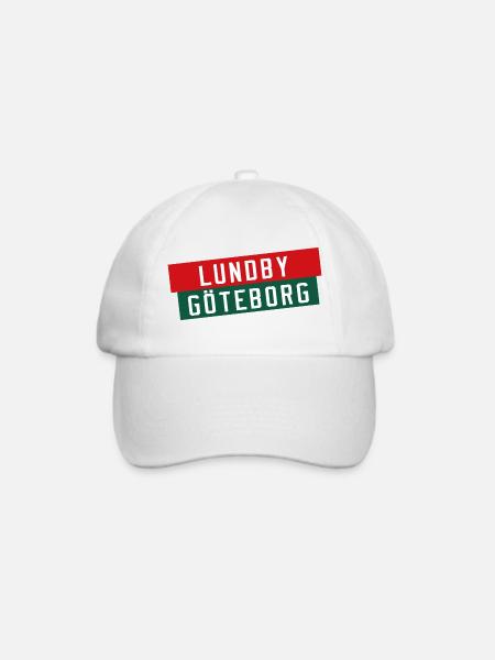 Lund gegen Göteborg Banner - Baseballkappe - Weiß/Weiß