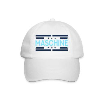 Maschine - Baseballkappe - Weiß/Weiß - Vorne