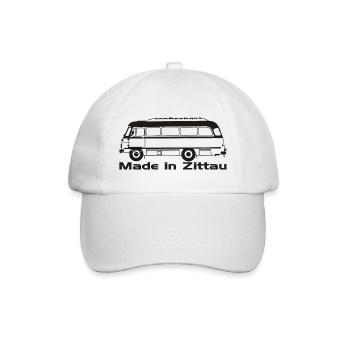 Robur Bus Zittau - Baseballkappe - Weiß/Weiß - Vorne