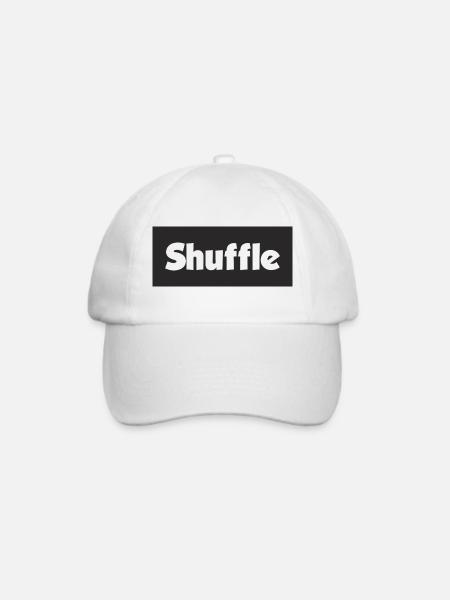 Shuffle - Baseballkappe - Weiß/Weiß