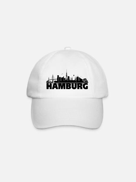 Hamburg 04 - Baseballkappe - Weiß/Weiß