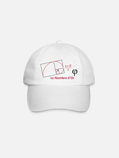 nombre_dor - Baseballkappe - Weiß/Weiß
