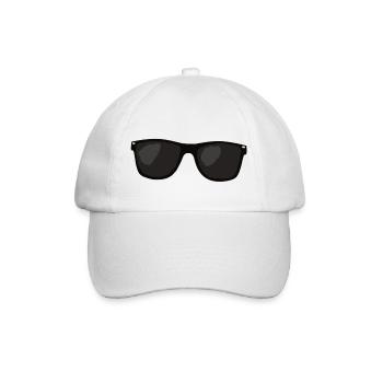 Sonnenbrille SWAG - Baseballkappe - Weiß/Weiß - Vorne
