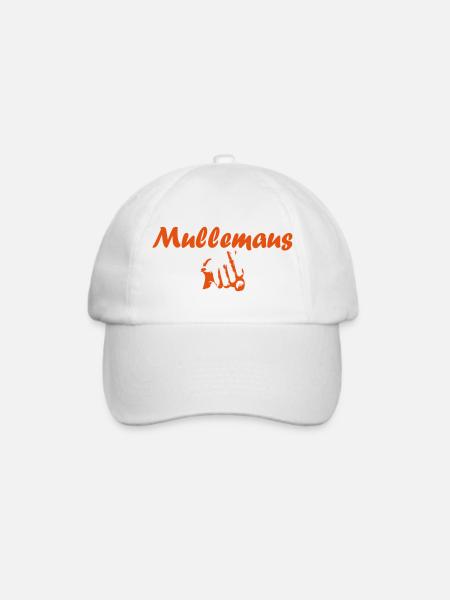 Mullemaus Spruch Spitzname Kosename Geschenk - Baseballkappe - Weiß/Weiß