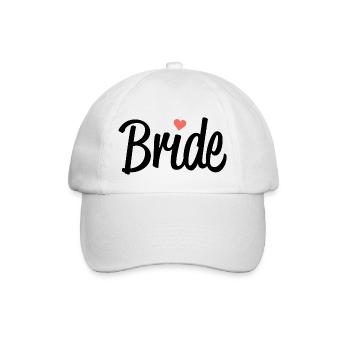 Bride - Baseballkappe - Weiß/Weiß - Vorne