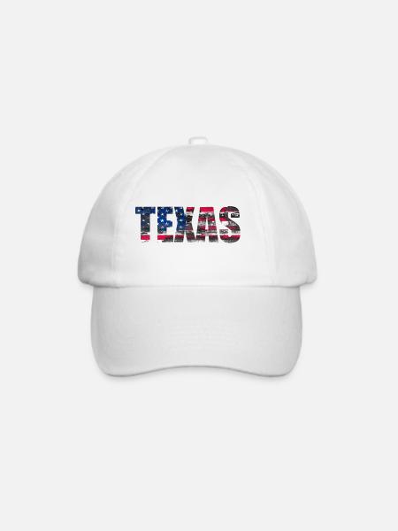 TEXAS - Baseballkappe - Weiß/Weiß