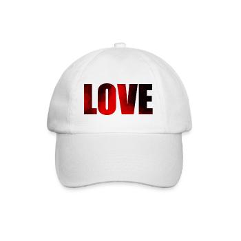 Liebe Hochzeit Verlobung - Baseballkappe - Weiß/Weiß - Vorne