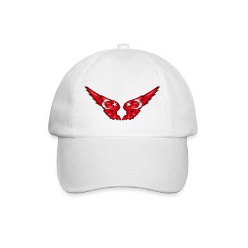 Türkiye - Baseballkappe - Weiß/Weiß - Vorne